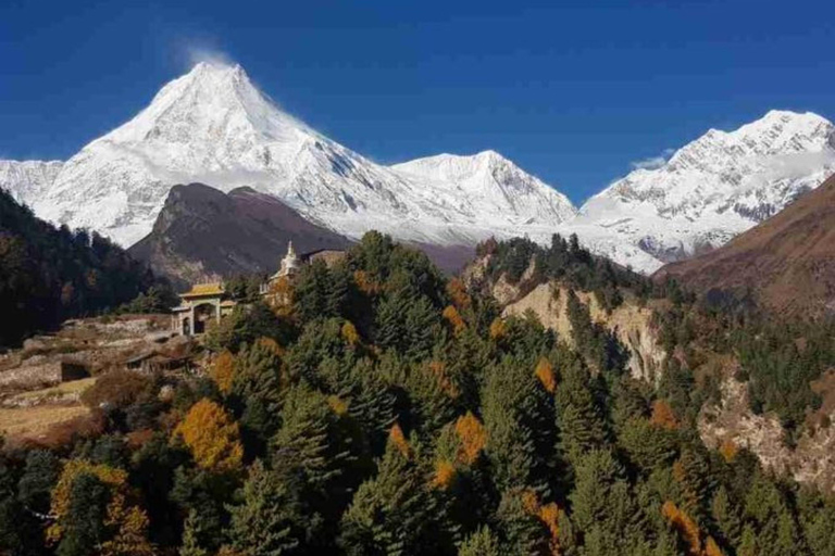 From Kathmandu: 13-Day Manaslu Circuit and Base Camp Trek Guide and Permit