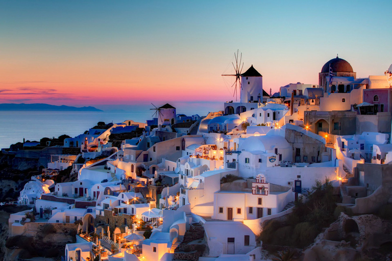 Santorini: Catamaran Cruise, Winery, & Oia Sunset Combo Tour