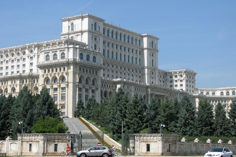 Tour guiado em espanhol no Palácio do Parlamento em BucaresteVisita guiada em espanhol ao Palácio do Parlamento em Bucareste