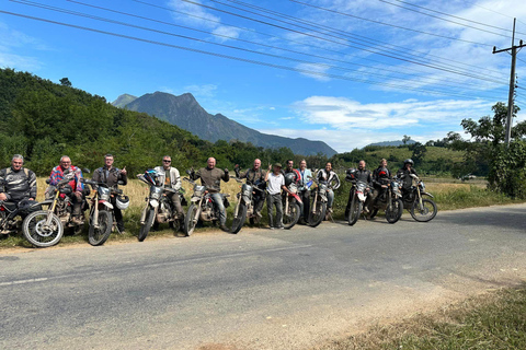 Aventura de 13 días en moto de Vietnam del Norte a LaosRuta en moto guiada de 13 días de Aventura del Norte de Vietnam a Laos