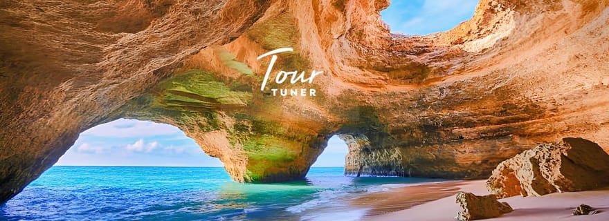 Lisbonne : excursion d'une journée en Algarve, grotte de Benagil, Carvoeiro et Lagos