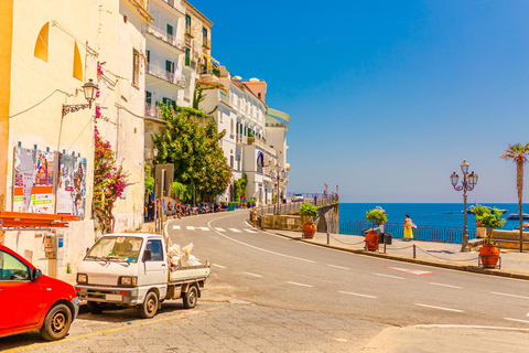 Depuis Salerne : Positano, Amalfi et Ravello visite privée