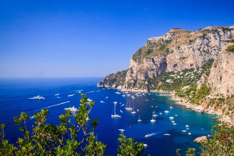 Ganztägige private Bootstour von Capri ab Sorrento