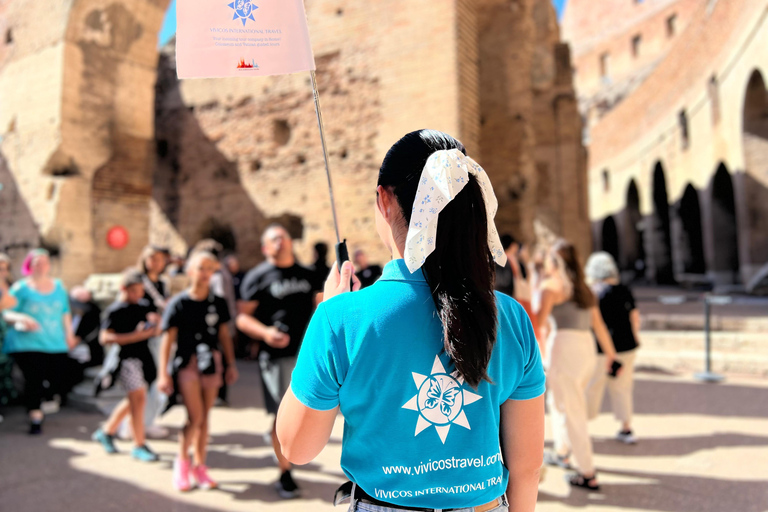 Rome: Colosseum with Undergrounds and Arena Tour Rome: Colosseum Undergrounds Guided Tour in Spanish