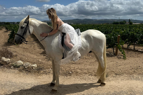 Alicante: Private Horseback Ride & Picnic with Transfer