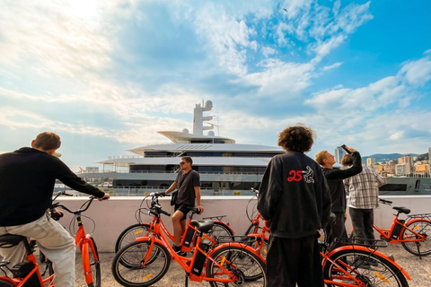 Malaga: Guided Bike Tour with E-Bike Option & Highlights Private Tour by Regular Bike (Up to 10 People)