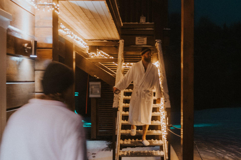 Rovaniemi: Ice sculpting, Sauna Experience & Dinner autumn