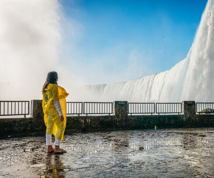 Niagara Falls, Canada: First Boat Cruise & Behind Falls Tour