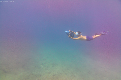 Chania: Sea Scooter Snorkeling boat tour