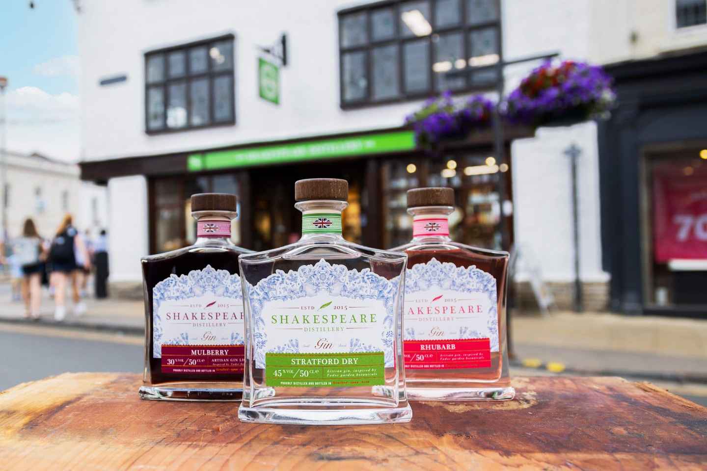 Degustación de Ginebra para Dos en Judith's, Shakespeare Distillery