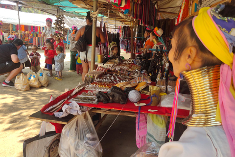 Chiang Mai: Sticky Waterfalls, Blue Pink Temple, and Cycling Chiang Mai: Sticky Waterfalls, Blue Pink Temple, and Market