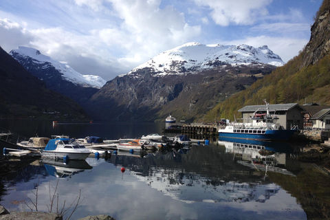 Geirangerfjord Sightseeing Boat with Audio Guide