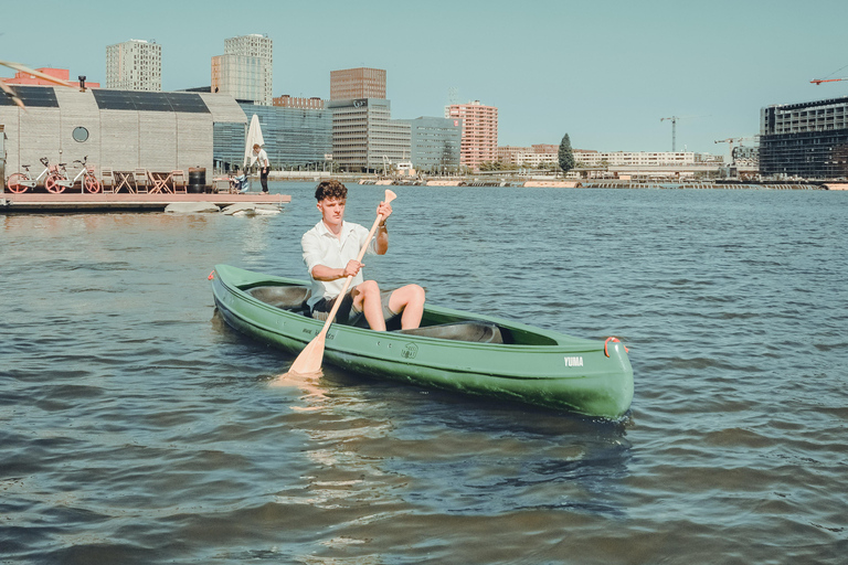 Rent a Canoe in Rijnhaven, Rotterdam