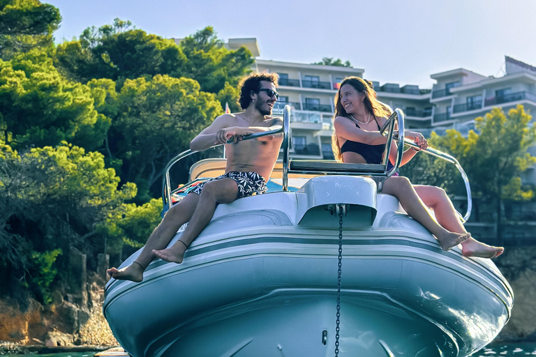 Palma Mallorca : Excursion en bateau privé avec jouets aquatiques