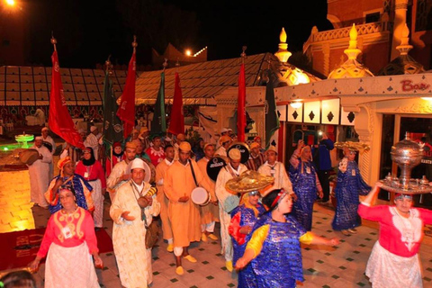 مراكش عرض الفانتازيا الفولكلوري وعشاء مغربي في شي علي فانتازيا