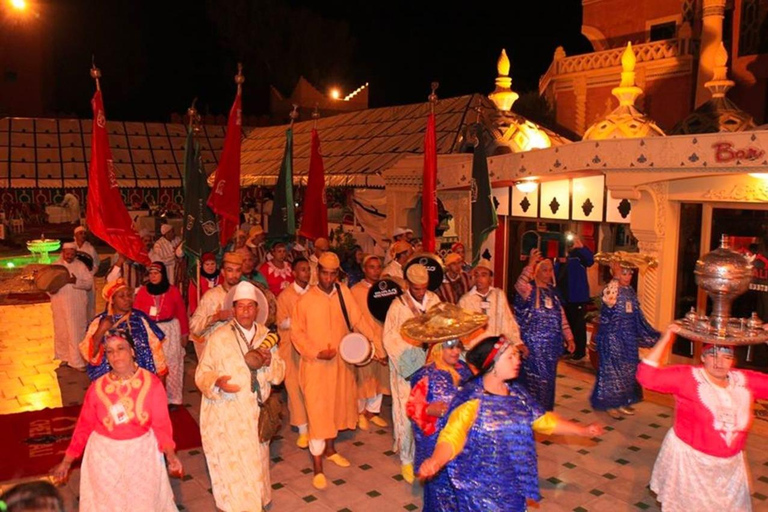 مراكش عرض الفانتازيا الفولكلوري وعشاء مغربي في شي علي فانتازيا