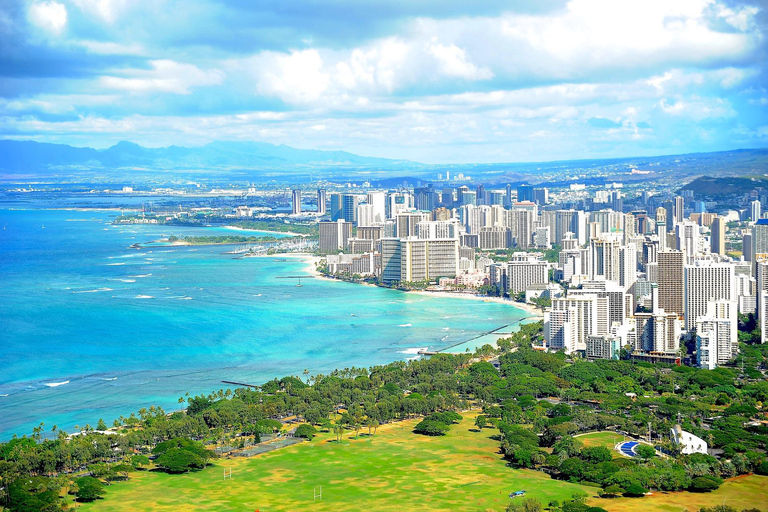 Passeio da costa leste de Oahu até a montanha