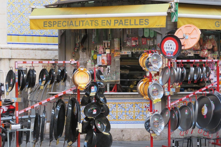 Valencia: Paella Cooking Class with Market Tour and Tastings