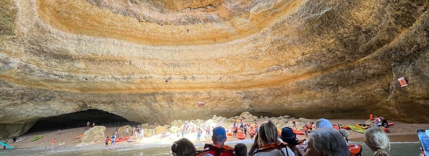 Benagil : excursion dans les grottes et les cavernes