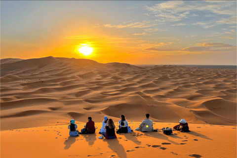 Vanuit Marrakesh: Merzouga-woestijntour 3 dagenUpgrade naar de luxe tent in Merzouga