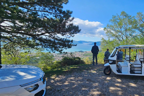 Kotor: eTukTuk Tour with Prčanj, Tivat, and Trojica Hill