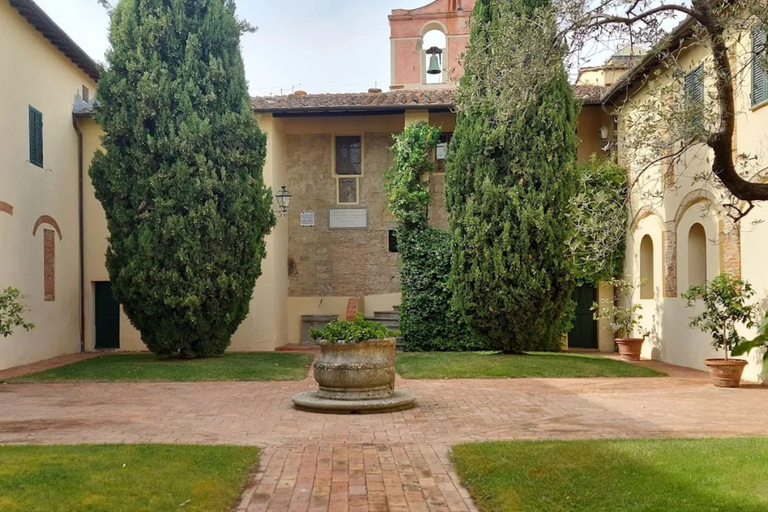 Abbey Tour, Wine Tasting and Light Lunch near Pisa English