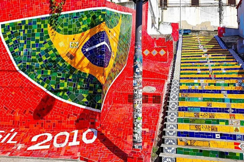 Rio de Janeiro: Corcovado i Sugarloaf z grillemRio de Janeiro: Corcovado i Sugarloaf z grillem w porze lunchu