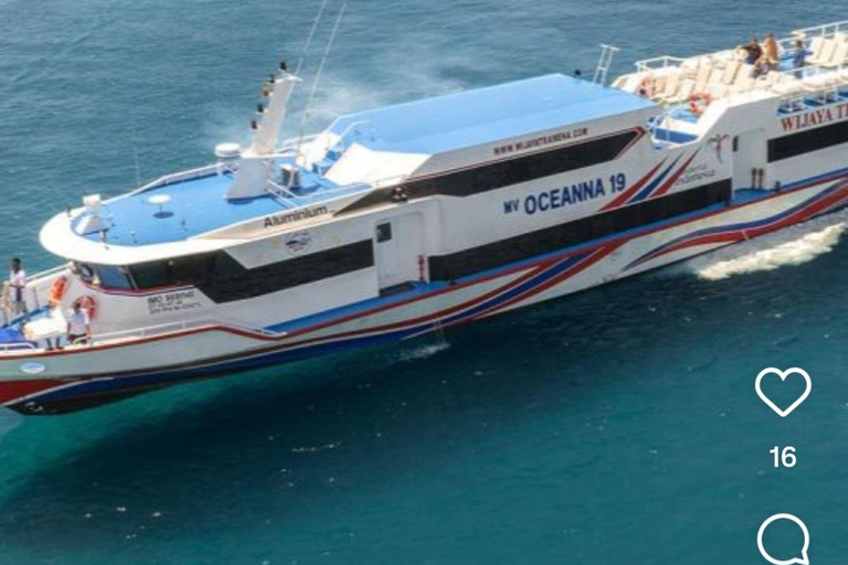 Bali: Gili Islands Fast Boat Ticket with Hotel Pickup
