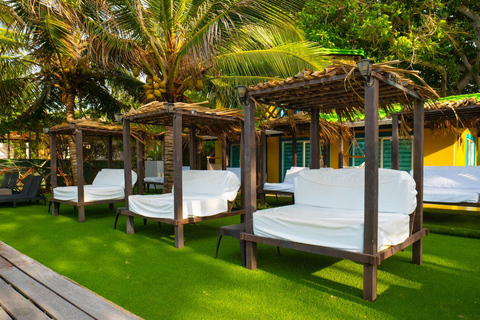 Cartagena: Excursion in beach club area House+OPEN BAR+Lunch