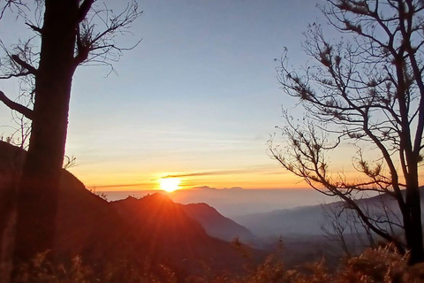 Desde Yogyakarta: Tumpak Sewu y Excursión al Amanecer del Monte BromoVisita compartida con alojamiento y ticket de entrada