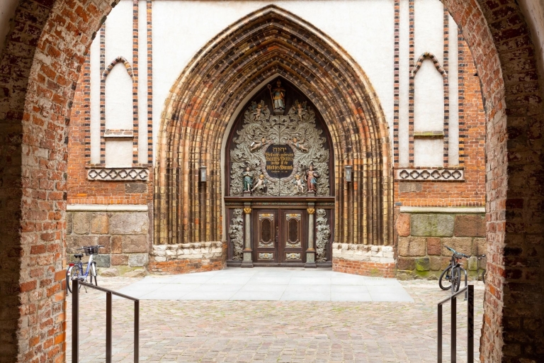 Stralsund Oude Stad Wandeltour, Mariakerk met gids2 uur: Live gids alleen in het Duits