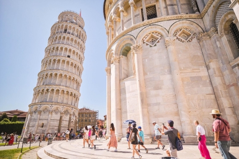 Van Montecatini: halve dag Pisa-tour & de scheve torenTour in het Engels met scheve toreningang - ochtend