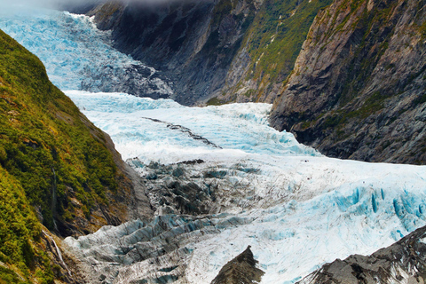 Excursión de Franz Josef a Christchurch vía Hokitika (Sólo ida)