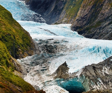 Franz Josef to Christchurch Tour via Hokitika (One-Way)