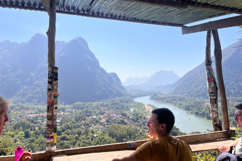 Luangprabang to Nong Khiaw 2 day 1 night camping at Phadeng