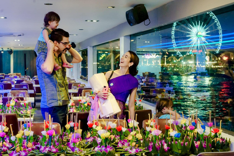 Bangkok: Royal Princess Cruise with Optionsl Hotel Transfer Asiatique Pier Meeting Point - Ticket Only