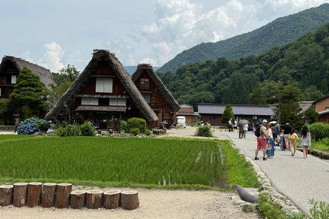 From Kanazawa/Takayama: Shirakawa-go & Takayama Private Tour