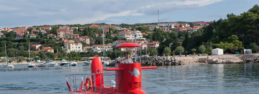 Zadar : sous-marin Nemo et Bob l'Éponge