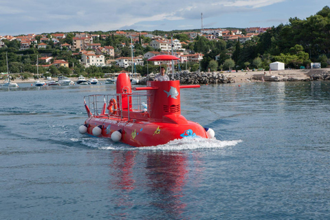 Zadar: Nemo Submarine tour aqua safari Zadar: Red Nemo Submarine tour