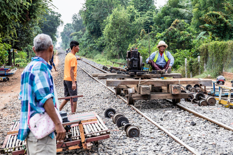 Battambang Afternoon Countryside, BambooTrain & BatCaveTour Afternoon Countryside, Bamboo Train & Bat Cave Tour