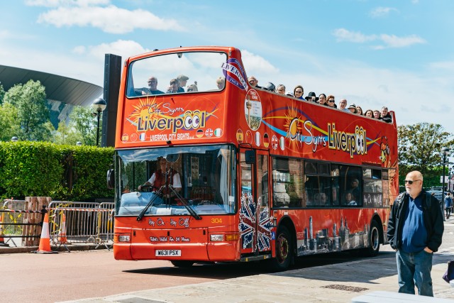 Visit Liverpool City and Beatles Tour with Hop-On Hop-Off Ticket in Wirral