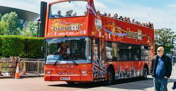 Liverpool: Stadt- und Beatles-Tour mit Hop-On/Hop-Off-Ticket