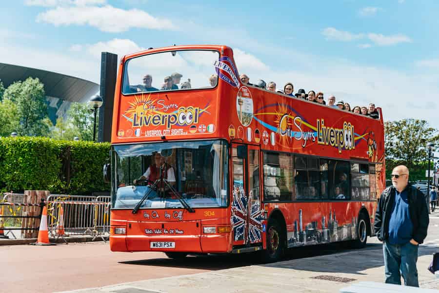 Liverpool: City & Beatles Tour with free 48-hour Hop On Hop Off