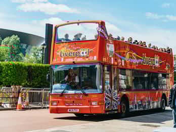 Liverpool - Stad & Beatles Stads- och Beatles-tur med live guide och livemusik
