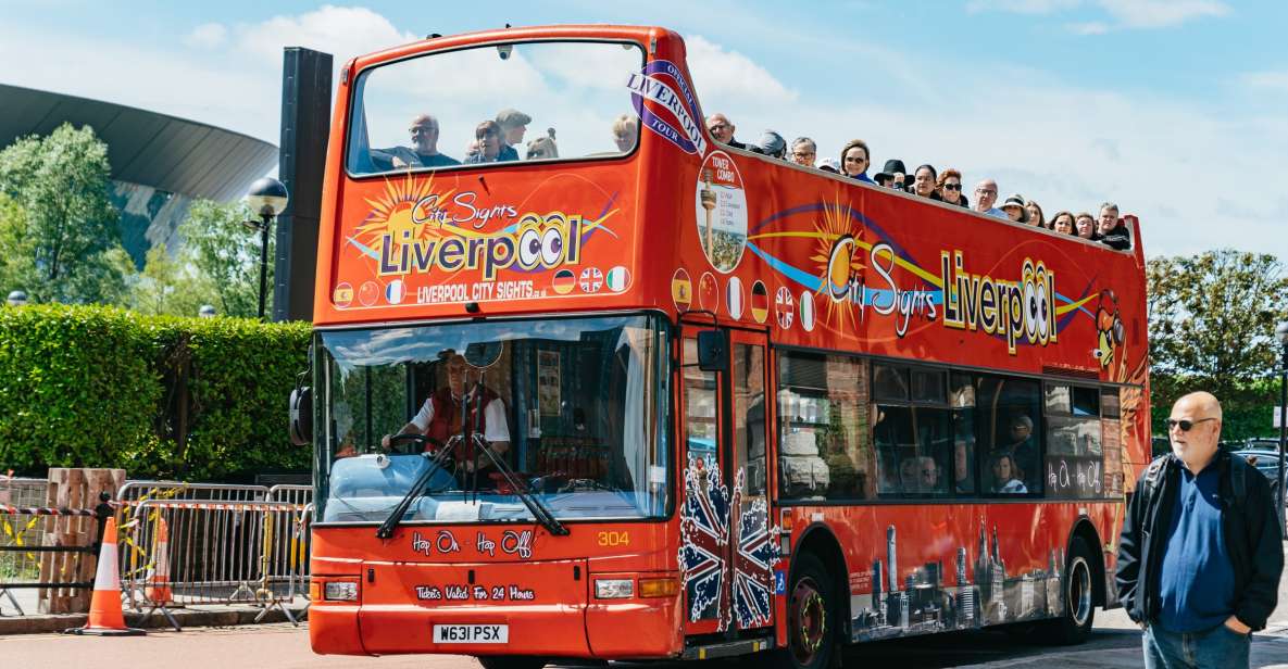 Liverpool: biglietto hop-on hop-off con tour della città e dei Beatles