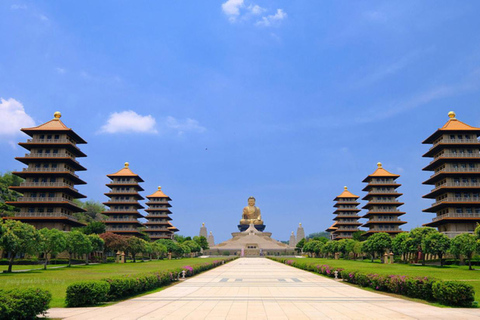 Kaohsiung: Fo Guang Shan, Moon World, and Art Center Tour