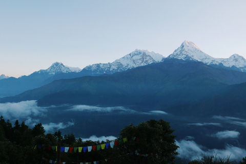 Pokhara : 4 jours de trekking à Ghorepani et Poon Hill via Ghandruk