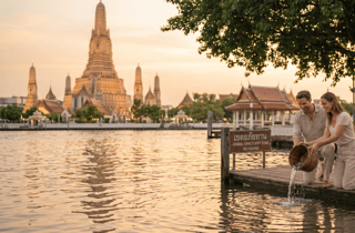 Bangkok: Tuk-Tuk-Tour mit Fischfreilassung und Einkaufstasche