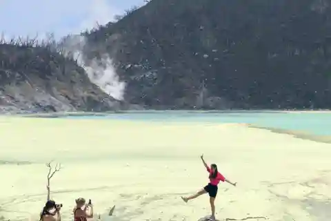 The White Crater, Lake, Suspension Bridge, & Hotspring Tour