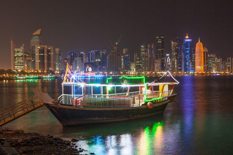 Dhow Sailing + Souq Waqif Cultural Experience with Pickup